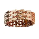 Spike 5 Row Manchette Light Pavé Diamond Bracelet