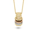 The Akasha Necklace With Diamonds
