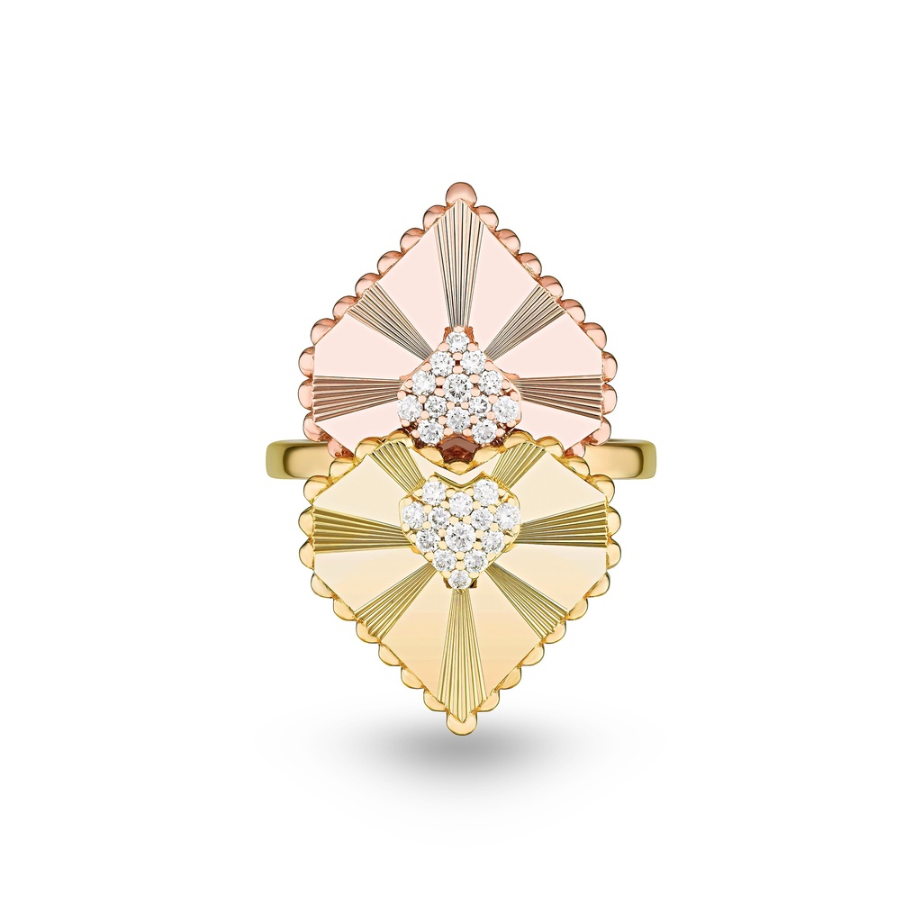 Double Heart Ring