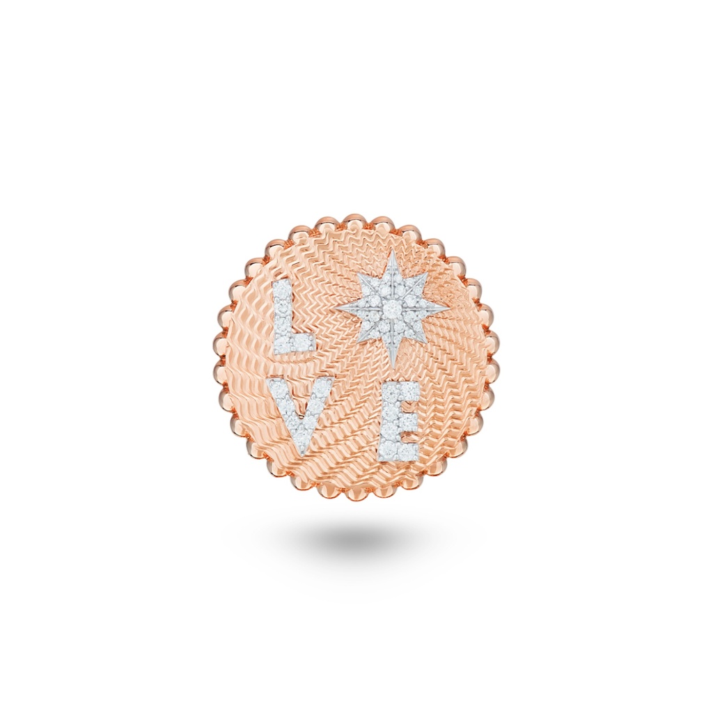 Love Frequency Full Diamond Ring