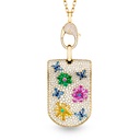 Eden Diamond Tag Necklace