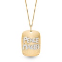 Diamond Peace Maker Necklace