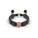 Shamballa Jewels Rose & Ceramic Diamond 10mm Lock Bead Bracelet