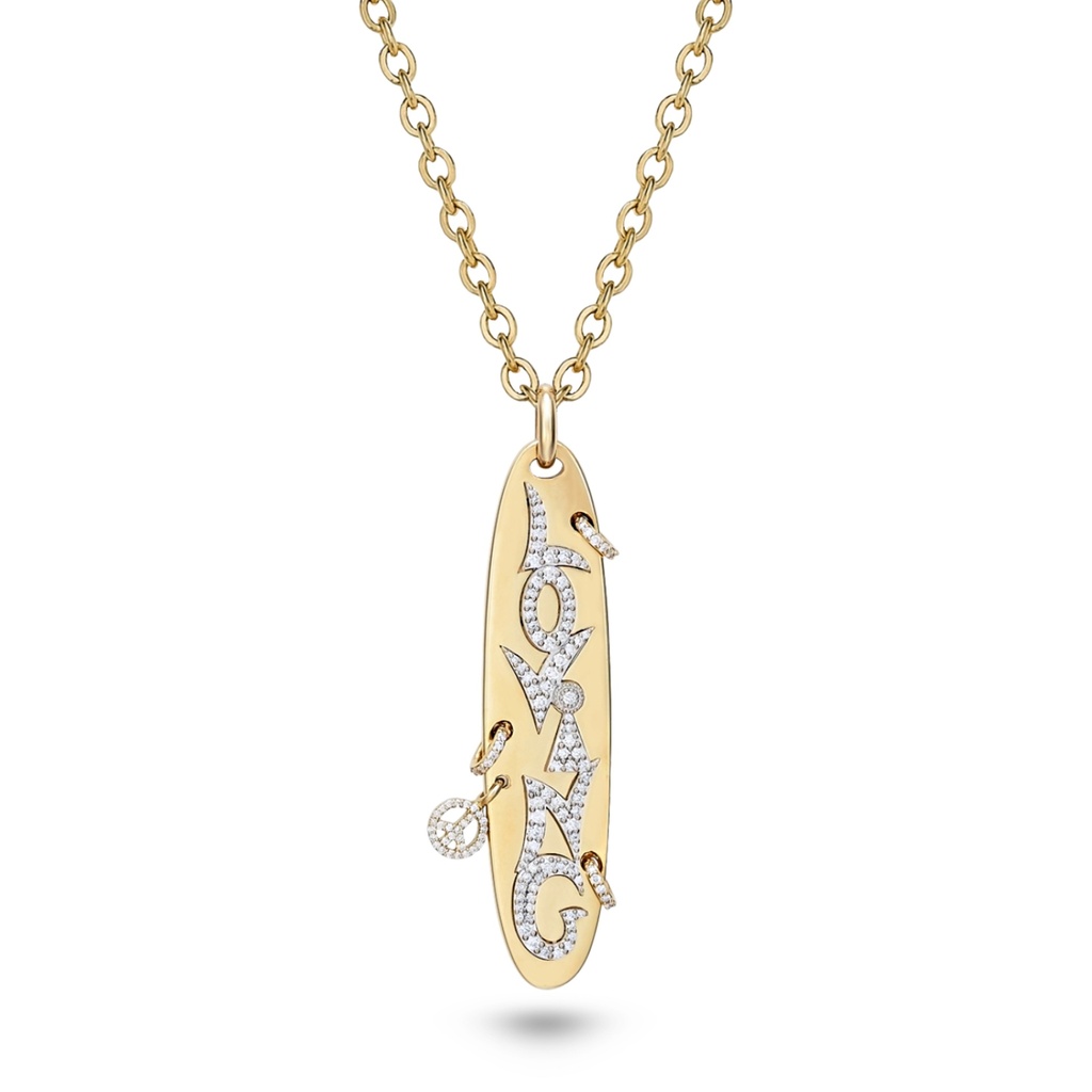 Loving Necklace In Yellow Gold