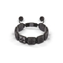 Shamballa Jewels Black & Carbon Diamond 10mm Lock Bead Bracelet