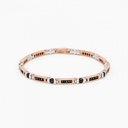 Zancan Rose Gold Bracelet With Diamonds