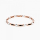 Zancan Rose Gold Bracelet With Diamonds