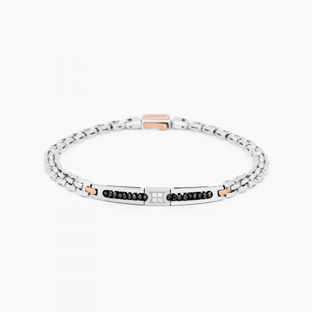 Zancan White Gold Bracelet With Diamonds
