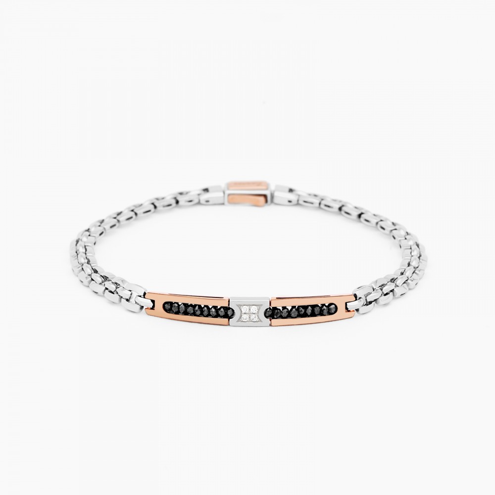Zancan White Gold Bracelet With Diamonds