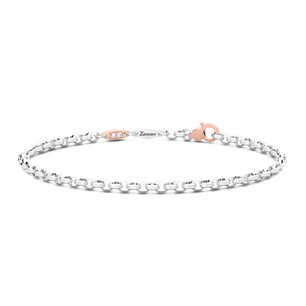 Zancan Link-Only Bracelet In 18Kt Gold