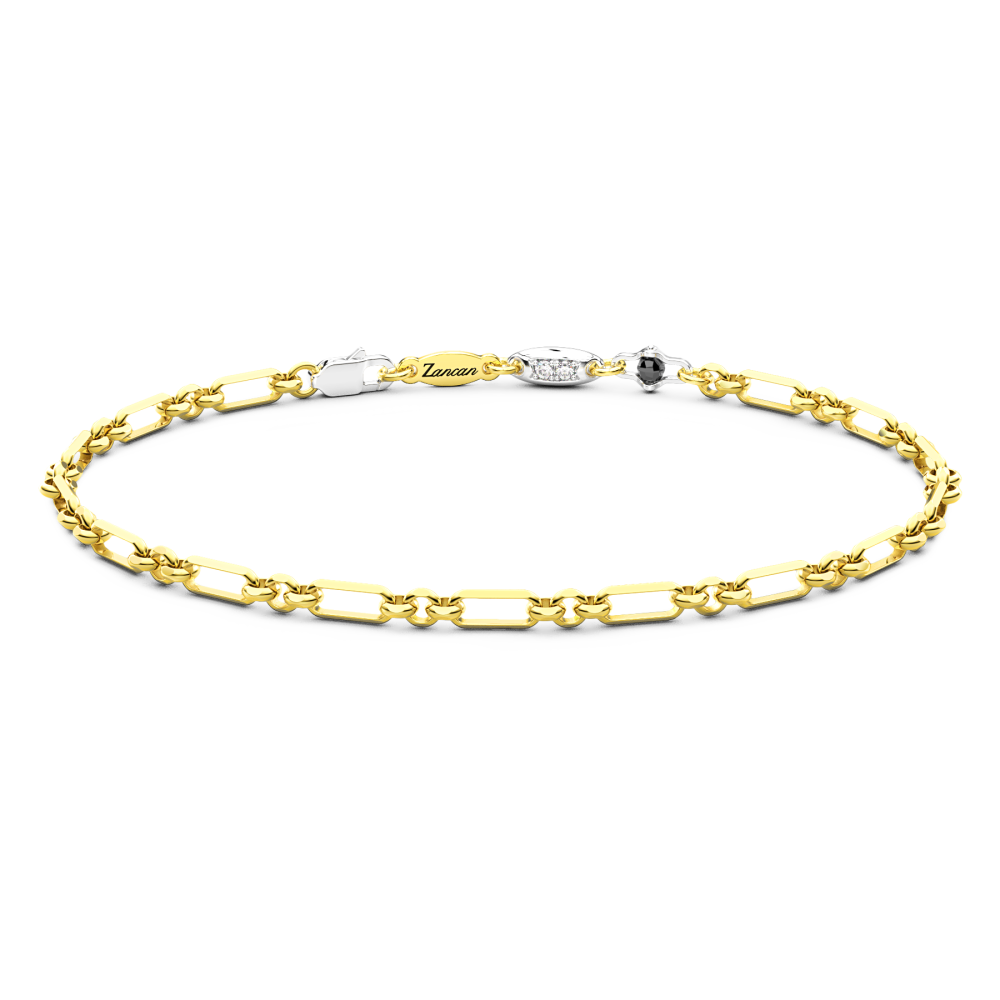 Zancan Link-Only Bracelet In 18Kt Gold