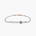 Zancan White Gold Bracelet With Diamonds And Wind Rose