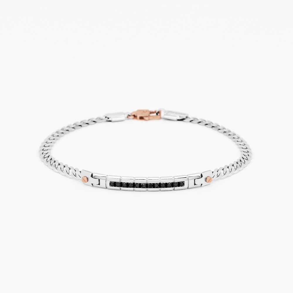 Zancan White Gold Bracelet With Diamonds