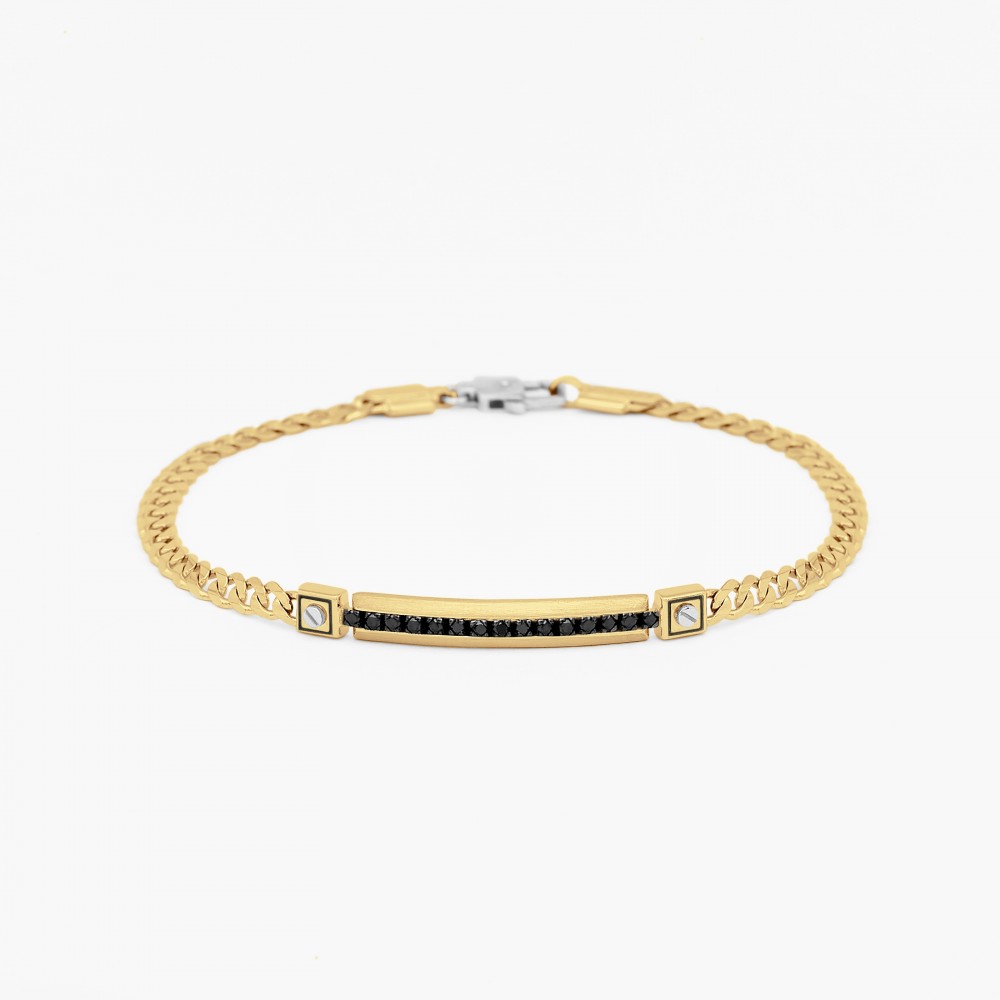Zancan White Gold Bracelet With Diamonds