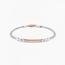Zancan white gold bracelet with diamonds.