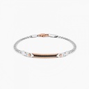 Zancan white gold bracelet with diamonds.