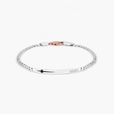 Zancan white gold bracelet with diamonds.