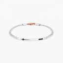 Zancan white gold bracelet with diamonds.