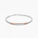Zancan white gold bracelet with diamonds.