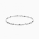 Zancan white gold bracelet with diamonds.