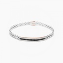 Zancan white gold bracelet with diamonds.