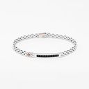 Zancan white gold bracelet with diamonds.