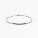 Zancan white gold bracelet with diamonds.