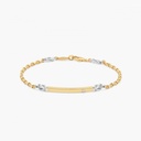 Zancan White Gold Bracelet With Diamond