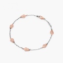 Zancan White Gold Bracelet With Anchor