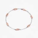 Zancan white gold bracelet with nautical knot