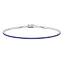Zancan Tennis Bracelet In 18Kt Gold And Sapphires