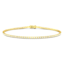 Zancan Tennis Bracelet In 18K Gold And Diamonds