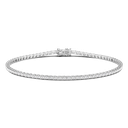 Zancan Tennis Bracelet In 18K Gold And Diamonds