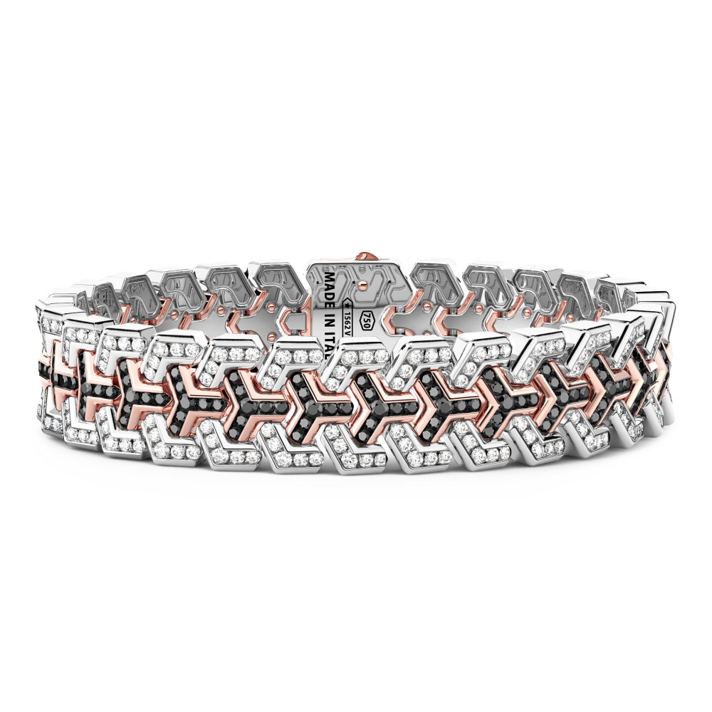 Zancan Bracelet In 18Kt Gold And Diamonds