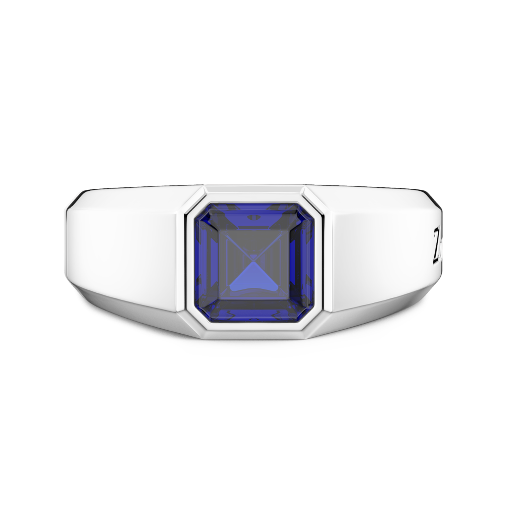 Zancan Ring In 18Kt Gold With Blue Sapphire