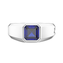 Zancan Ring In 18Kt Gold With Blue Sapphire