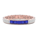 Zancan Bracelet In 18Kt Gold With Blue Sapphires