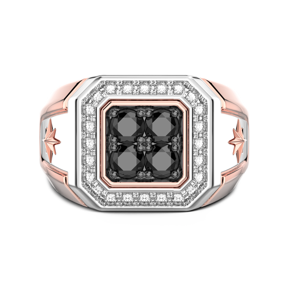 Zancan Ring In 18Kt Gold With Diamonds