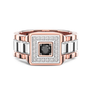 Zancan Ring In 18Kt Gold With Diamonds
