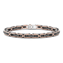 Zancan Bracelet In 18Kt Gold And Black Ceramic