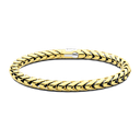 Zancan Bracelet In 18K Gold And Black Ceramic