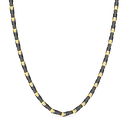 Zancan 18K Gold And Black Ceramic Necklace