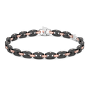 Zancan Bracelet In 18Kt Gold And Black Ceramic