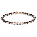 Zancan Bracelet In 18K Gold And Black Ceramic