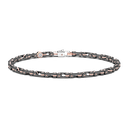 Zancan Bracelet In 18K Gold And Black Ceramic