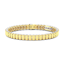 Zancan Bracelet In 18Kt Gold With Diamonds