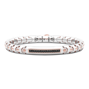 Zancan Bracelet In 18Kt Gold With Black Diamonds