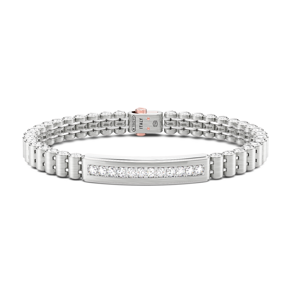 Zancan Bracelet In 18Kt Gold With Diamonds