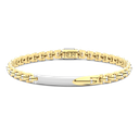 Zancan Bracelet In 18Kt Gold With Central Tag