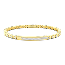 Zancan Bracelet In 18K Gold And Diamonds